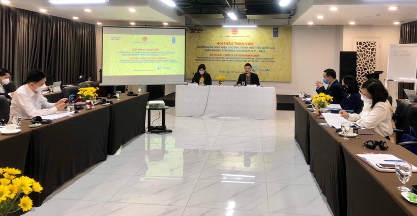 Hội thảo tham vấn hướng dẫn thực hiện Chương trình mục tiêu quốc gia giảm nghèo bền vững giai đoạn 2021-2025.