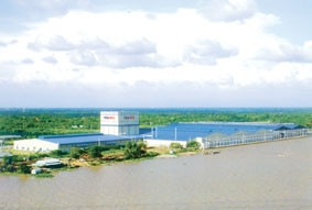 Hệ thống kho chứa lương thực.