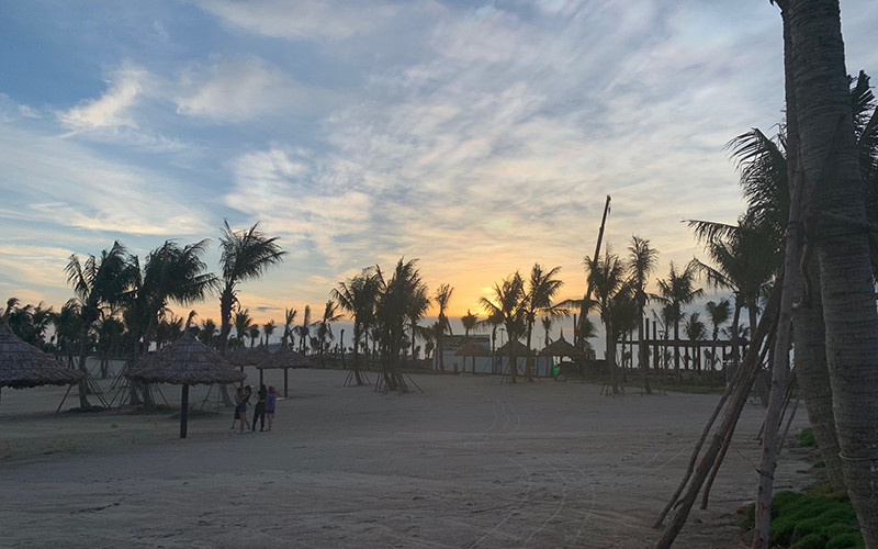 Khu du lịch quốc tế Đồi Rồng (quận Đồ Sơn), nơi xảy ra vụ hỗn chiến.