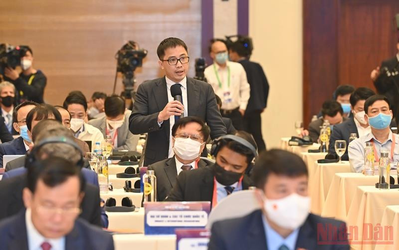 Tiến sĩ Đậu Tuấn Anh, Trưởng Ban Pháp chế, Phòng Thương mại và công nghiệp Việt Nam. (Ảnh: Thủy Nguyên)