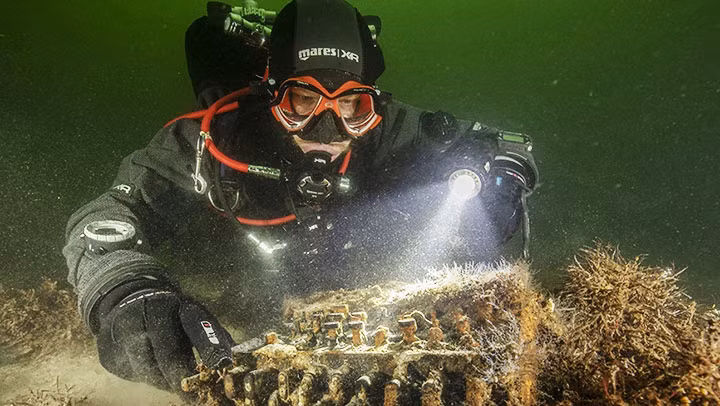 Phát hiện máy mật thư “Enigma”