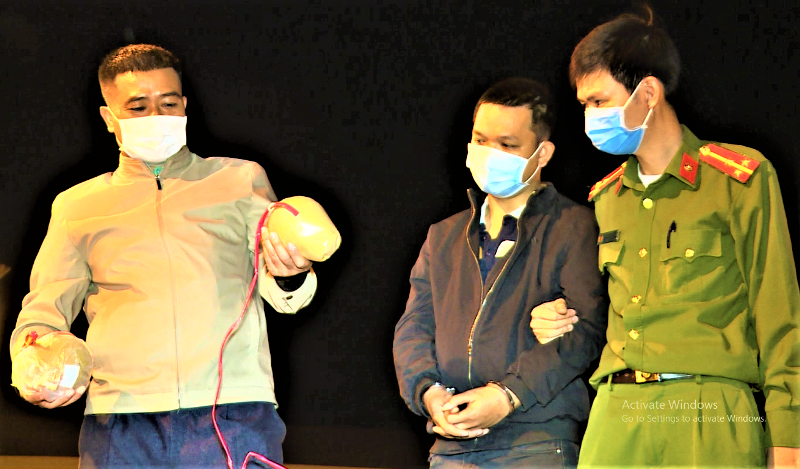 Đối tượng Trần Mai Toàn bị Công an huyện Ea H’leo bắt giữ.