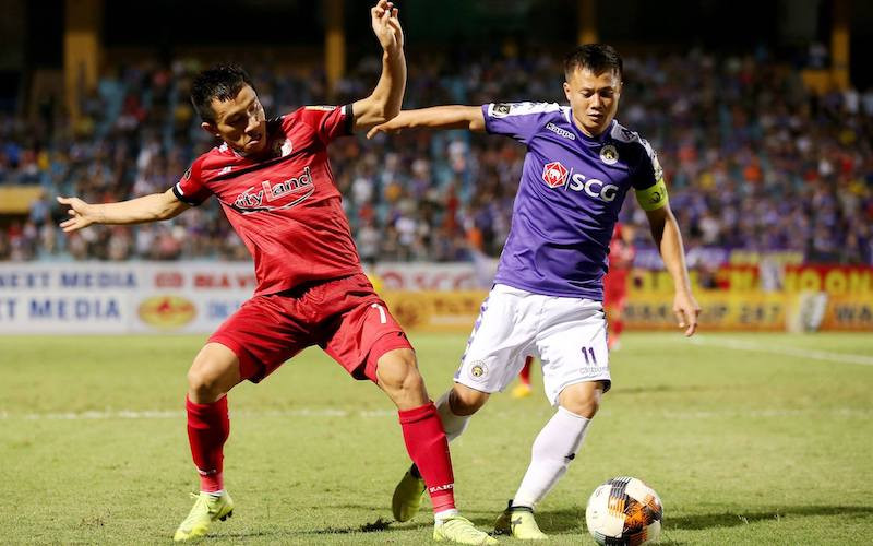 TP Hồ Chí Minh chạm trán Hà Nội FC là tâm điểm của vòng 11 Giải bóng đá vô địch quốc gia LS V.League 1-2020. (Ảnh: CLB Hà Nội) 