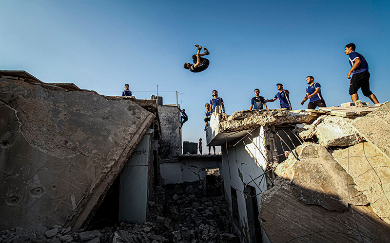 Một tác phẩm đoạt giải Cuộc thi Andrei Stenin năm 2021. (Ảnh: Mouneb Taim)