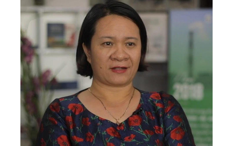 Bị can Ngụy Thị Khanh.