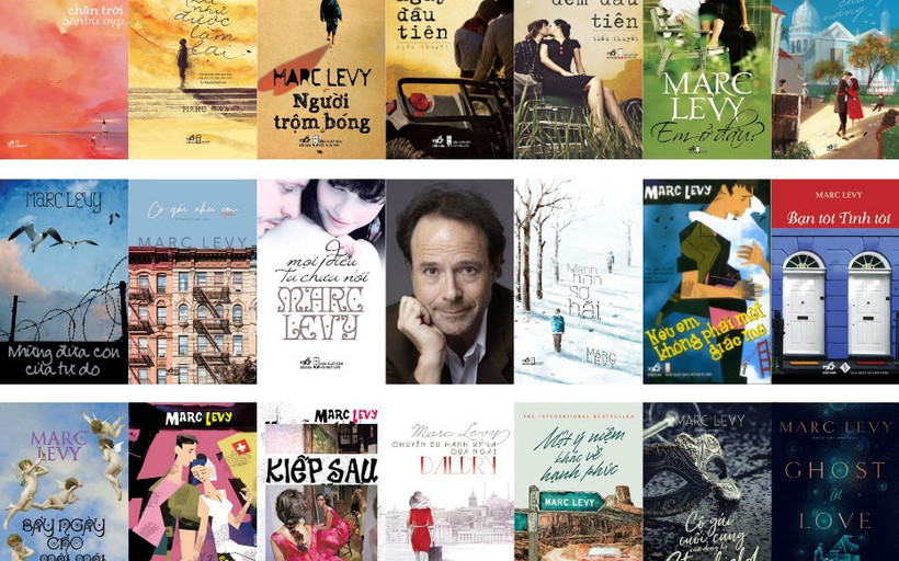 Các tác phẩm của Marc Levy đã xuất bản tại Việt Nam.