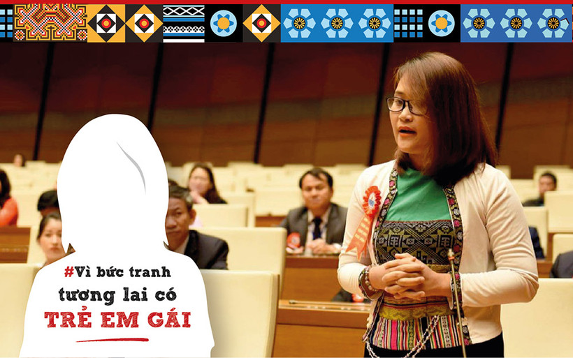 Cô giáo Hà Ánh Phương, một trong những nhân vật truyền cảm hứng. (Ảnh: UNESCO Hà Nội)