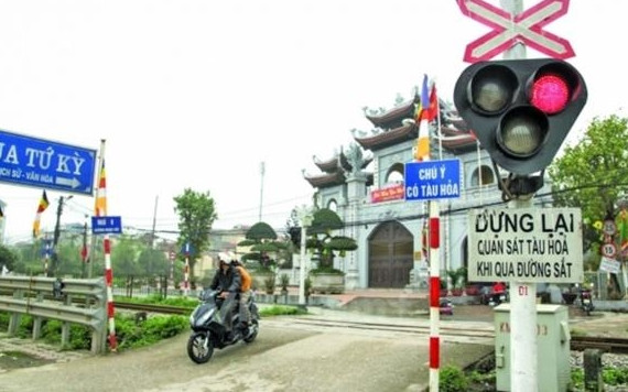 Đường sắt đầu tư, nâng cấp 270 đường ngang tự động.