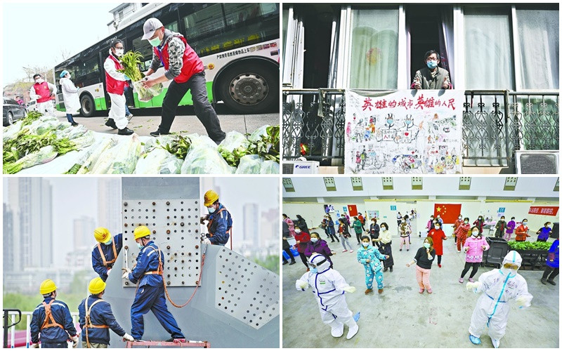 Ảnh: Trường Giang nhật báo (Trung tâm báo chí thành phố Vũ Hán cung cấp)