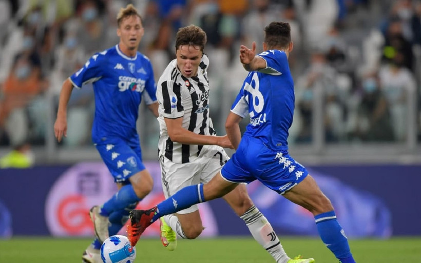 Juventus chơi bế tắc và thất thủ ngay trong ngày đầu tiên không còn Ronaldo trong đội hình. (Ảnh: Juventus FC)