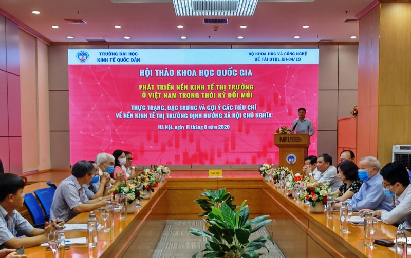 Xây dựng bộ tiêu chí kinh tế thị trường định hướng XHCN