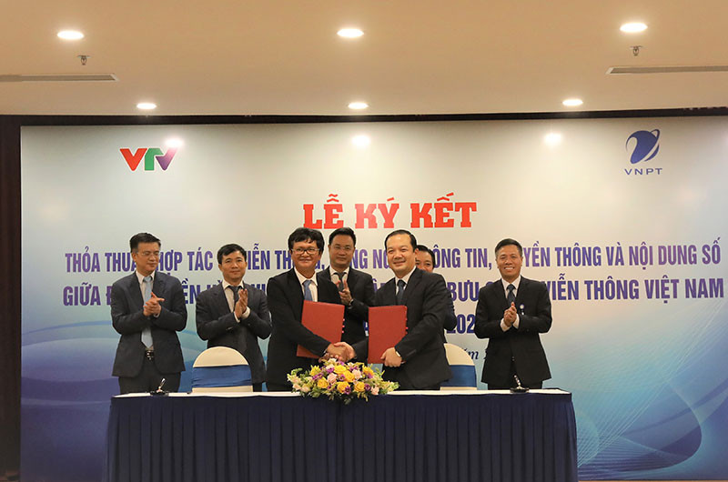 VNPT và VTV hợp tác để chuyển đổi số