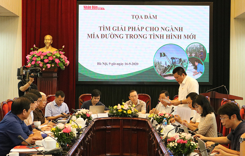 Tọa đàm trực tuyến “Tìm giải pháp cho ngành mía đường trong tình hình mới”