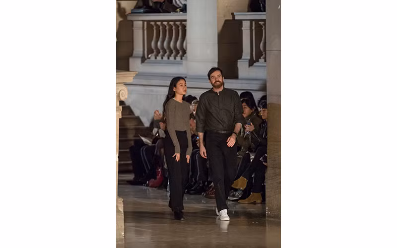 Christophe Lemaire và Sarah Linh Trần