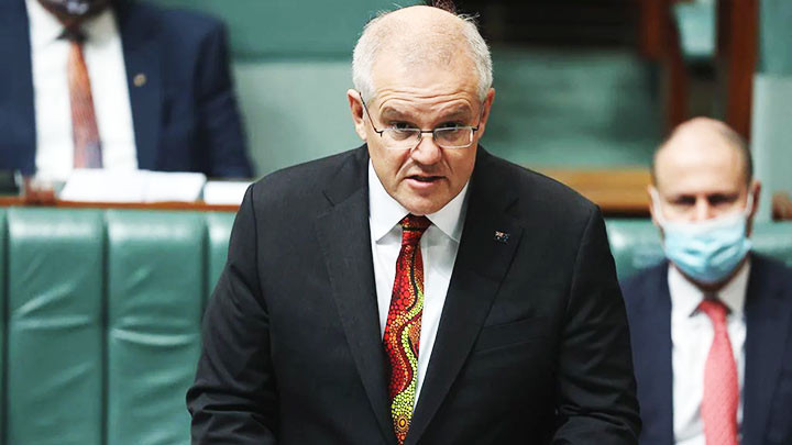 Thủ tướng Scott Morrison cam kết hỗ trợ Thế hệ bị đánh cắp. Ảnh: GETTY IMAGES
