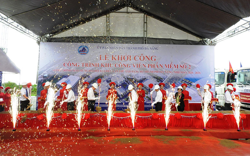 Khởi công Khu công viên phần mềm số 2 Đà Nẵng.