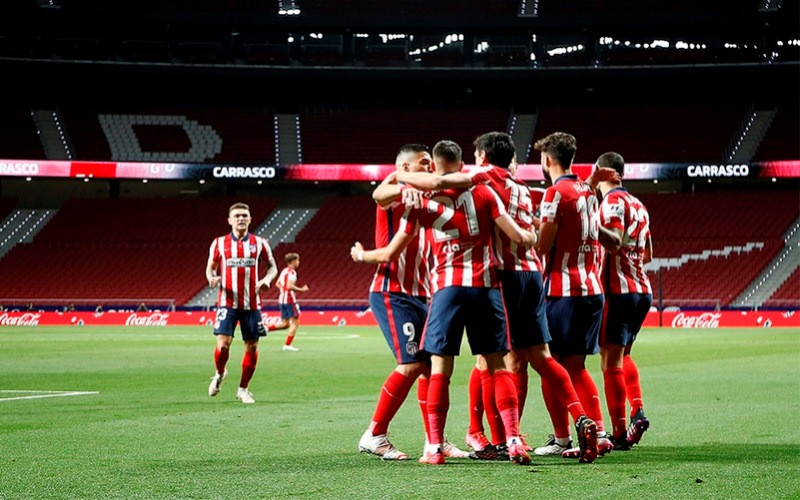 Atletico sẽ giành chức vô địch La Liga nếu giành chiến thắng trong hai trận cuối của mùa giải. (Ảnh: Atletico Madrid)
