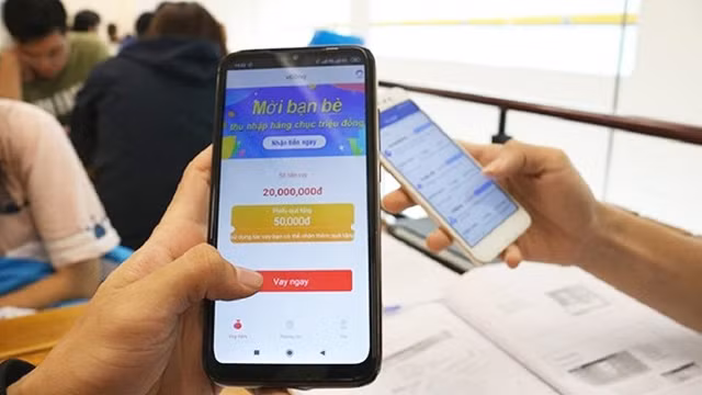 Cảnh giác với vay tiền qua app