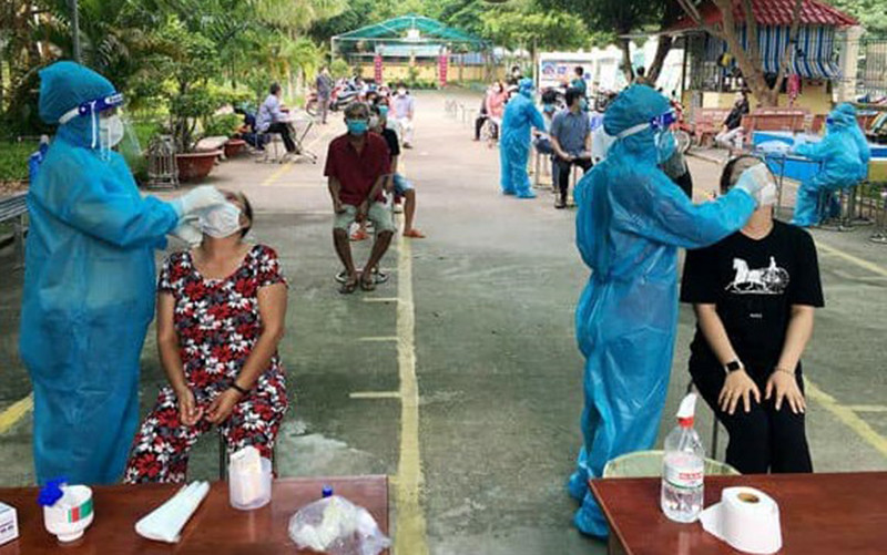 Thái Bình phát hiện nhiều ca F0 trong cộng đồng thông qua xét nghiệm sàng lọc.