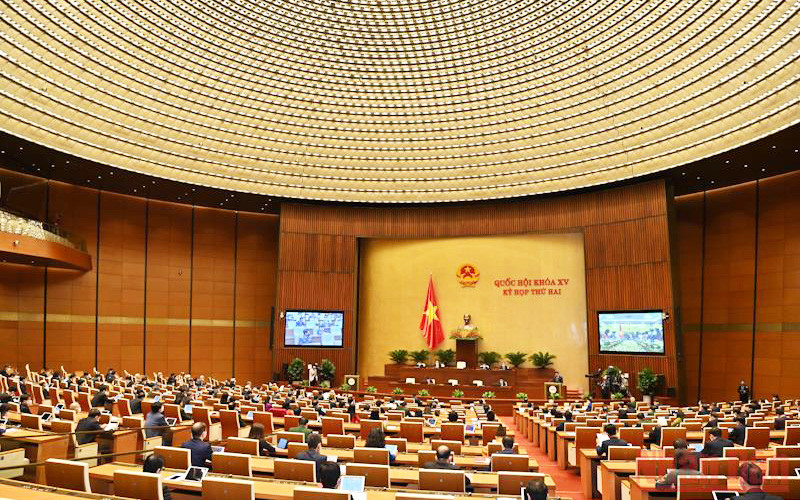 Khai mạc Kỳ họp thứ 2, Quốc hội khóa XV (Ảnh: DUY LINH)