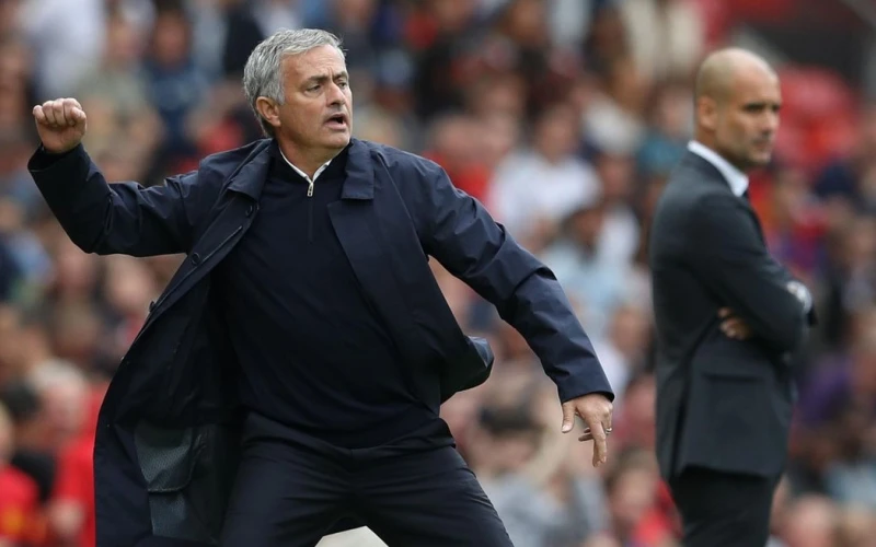 Mourinho đang khởi đầu mùa giải rực rỡ hơn Guardiola.