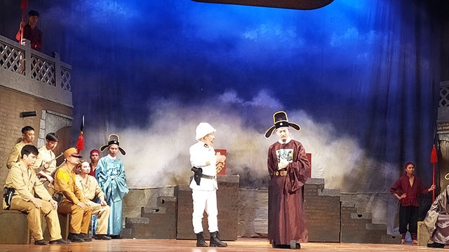 Một cảnh trong vở diễn.