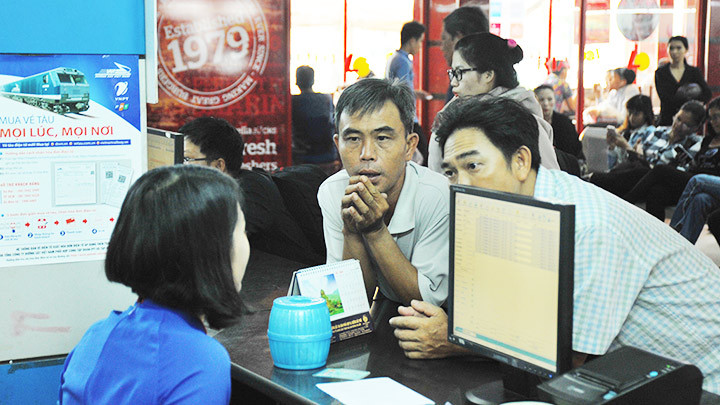 Giảm giá vé tàu cho đối tượng chính sách xã hội