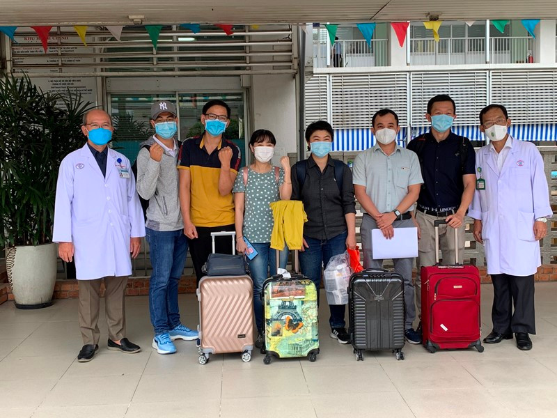 Đội phản ứng nhanh Bệnh viện Chợ Rẫy lên đường hỗ trợ Bệnh viện điều trị Covid-19 Củ Chi. (Ảnh: Bệnh viện cung cấp)