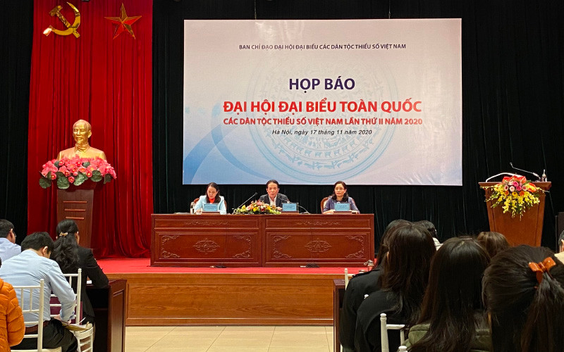 Quang cảnh buổi họp báo