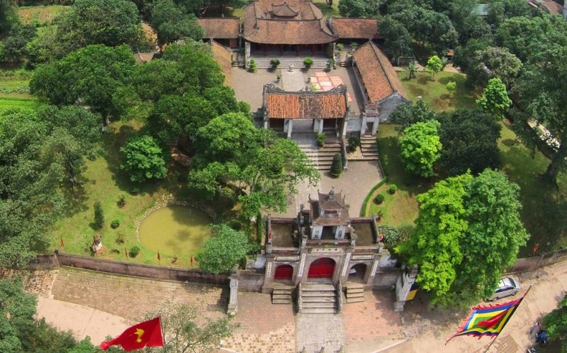 Di tích đền Cổ Loa, một trong những di tích được thành phố quan tâm thực hiện công tác bảo tồn.