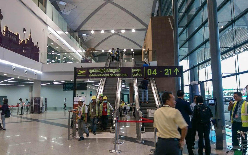 Cambodia tăng cường năng lực phòng chống dịch tại sân bay( Ảnh: Fresh News)