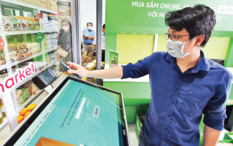 G Market "số hóa" dịch vụ bán hàng.