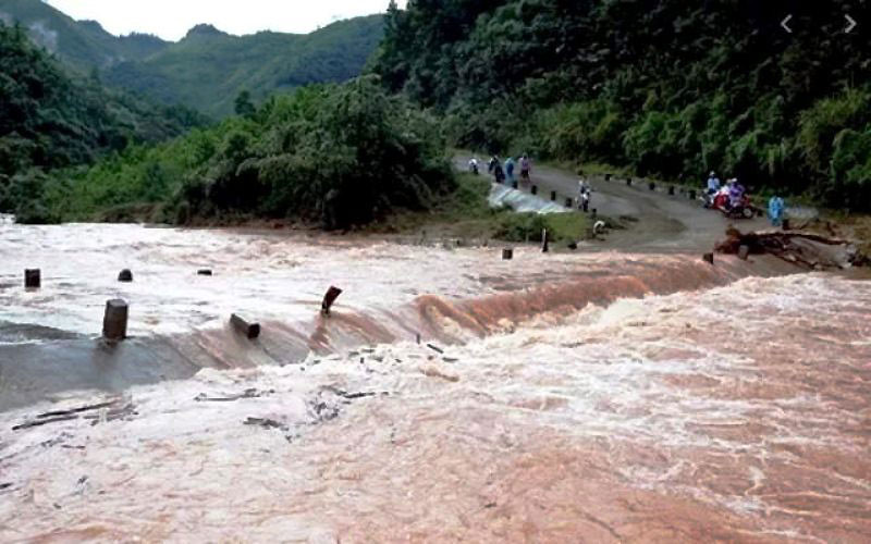 Cảnh báo lũ quét, sạt lở đất ở các tỉnh vùng núi Bắc Bộ. (Ảnh minh họa)