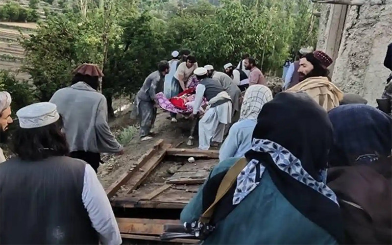 Các huyện Barmala, Ziruk, Naka và Gayan của tỉnh Paktika ghi nhận nhiều trường hợp thương vong. (Ảnh: Bakhtar)