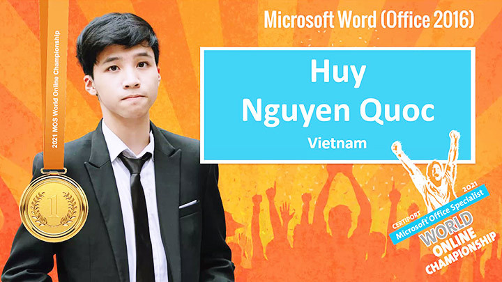 Vòng chung kết tin học thế giới MOS World Championship (MOSWC) 2020-2021