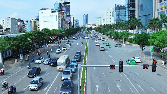 Giá đất được điều chỉnh tăng bình quân 16% đối với các tuyến đường trục chính hai chiều.