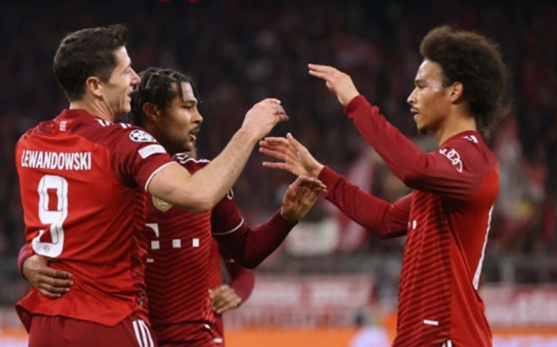 Bayern Munich giành vé vào vòng 1/8 Champions League. (Ảnh: Getty Images)
