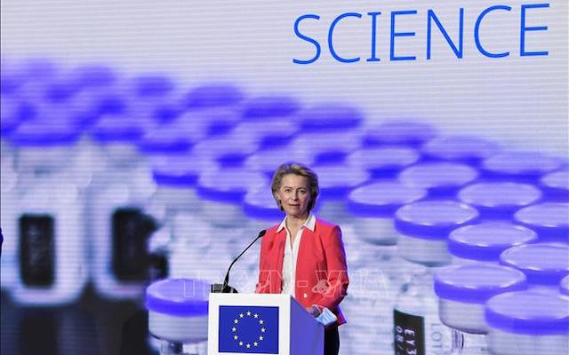 Chủ tịch Ủy ban châu Âu Ursula von der Leyen. (Ảnh: AFP/TTXVN)