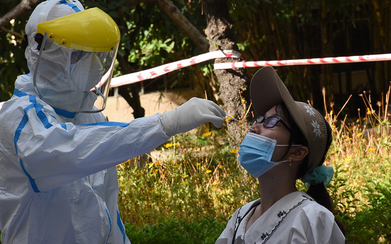 Ban in sao đề thi đã được xét nghiệm SARS-CoV-2 ngày 26-8.