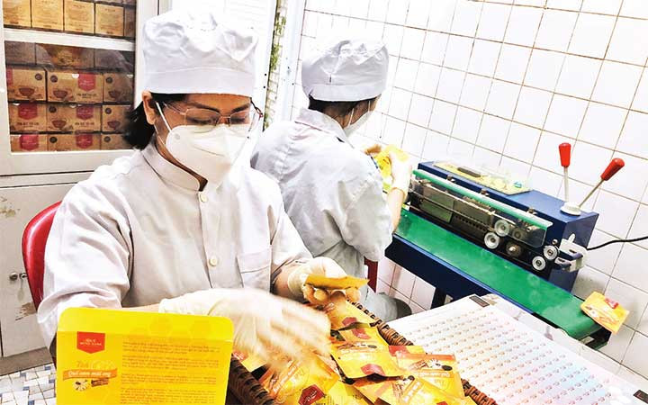 Chị Trần Thị Xuân Quỳnh quyết tâm khởi nghiệp ngay trong mùa dịch.