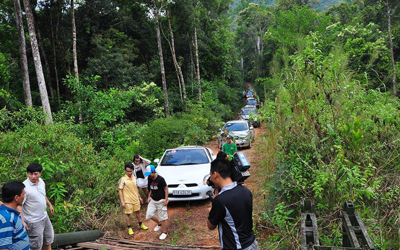 Một đoàn khách du lịch Caravan.