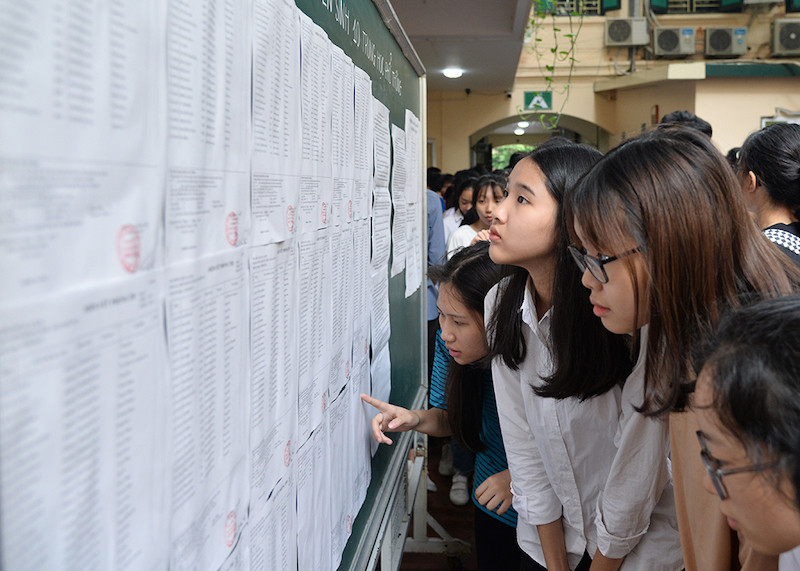 Thí sinh thi vào lớp 10 (Ảnh minh hoạ: THUỶ NGUYÊN)