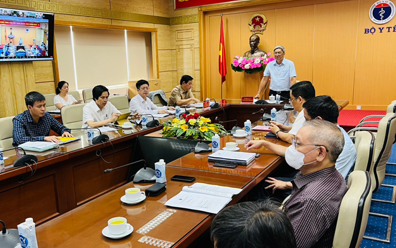Thứ trưởng Nguyễn Trường Sơn phát biểu tại hội nghị.
