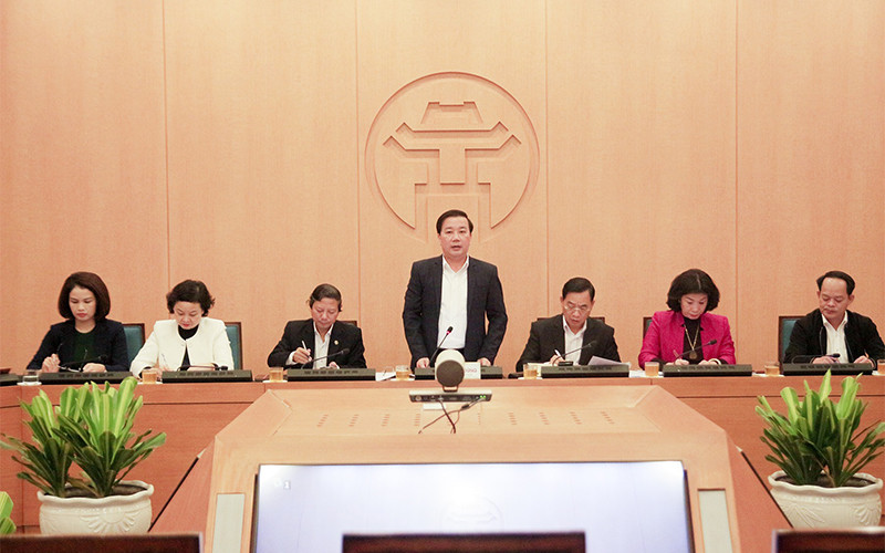 Ban Chỉ đạo Phòng, chống dịch bệnh Covid-19 TP Hà Nội yêu cầu các sở, ban, ngành, địa phương thực hiện nghiêm các biện pháp phòng, chống dịch bệnh Covid-19.