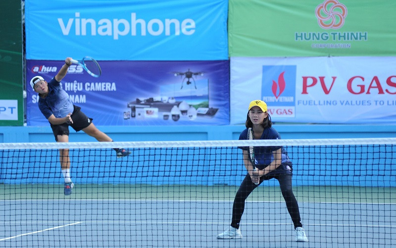 Giải Quần vợt vô địch quốc gia 2021 đánh dấu sự trở lại của làng banh nỉ Việt sau hơn nửa năm tạm dừng vì đại dịch Covid-19. (Ảnh: VTF)