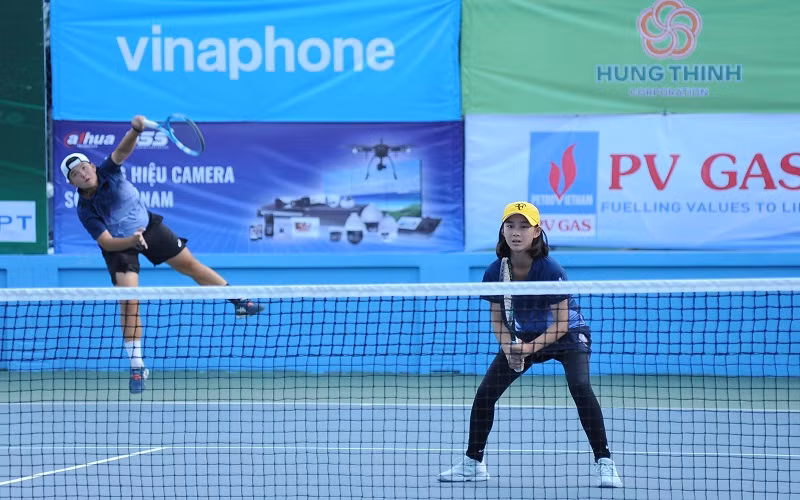 Giải Quần vợt vô địch quốc gia 2021 đánh dấu sự trở lại của làng banh nỉ Việt sau hơn nửa năm tạm dừng vì đại dịch Covid-19. (Ảnh: VTF)