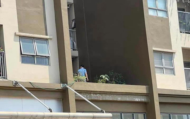 Hiện trường vụ việc.