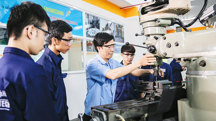 Liên kết đào tạo quốc tế trong đào tạo nghề mang lại kết quả khả quan.