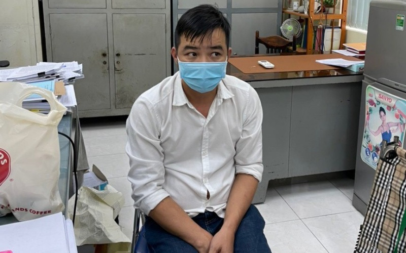 Đối tượng Phạm Vũ Phong. (Ảnh: Công an cung cấp)