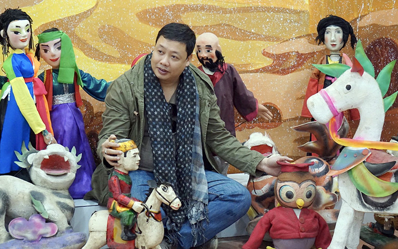 Nghệ sĩ Nhân dân Nguyễn Tiến Dũng.